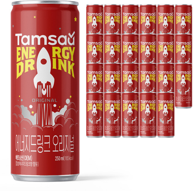 탐사 에너지드링크 오리지널, 24개, 250ml