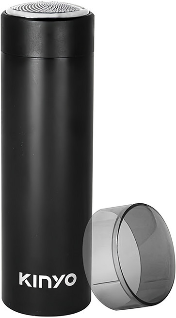 Kinyo USB旋轉刀片俐落刮鬍刀 3.3 x 10.6cm 86g, KS-505, 黑色