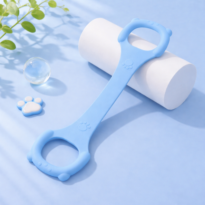 퀘르노 어깨 고관절 스트레칭 밴드, 1개, 하늘