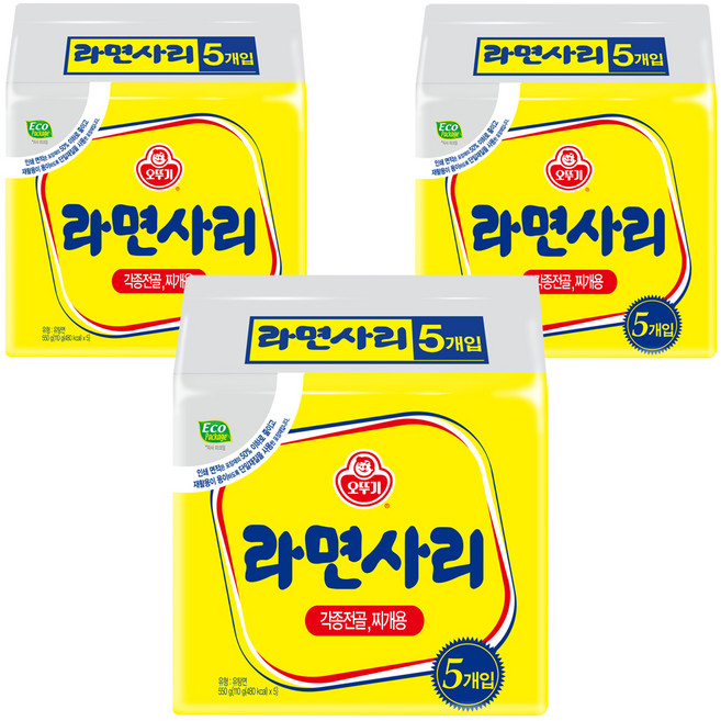 오뚜기 라면사리 110g, 15개