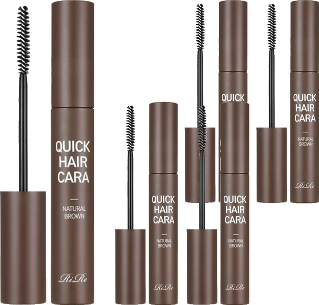 RiRe 快速補色遮髮膏 10g, Natural Brown, 5支