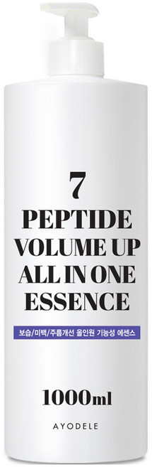 아요델 7 펩타이드 볼륨업 보습 미백 주름케어 올인원 에센스, 1L, 1개