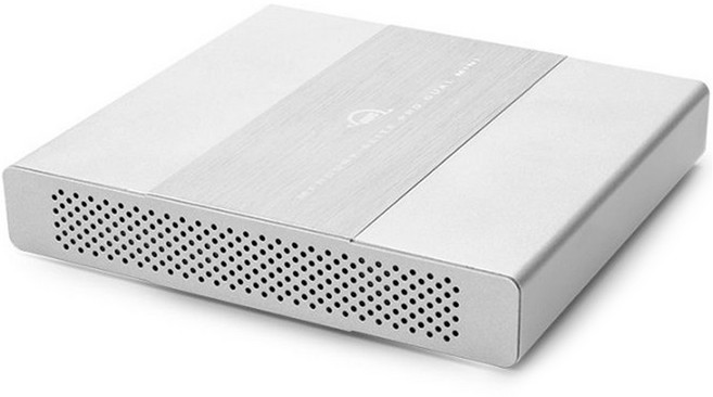 OWC Mercury Elite Pro Dual Mini 雙外接硬碟儲存盒, 1個