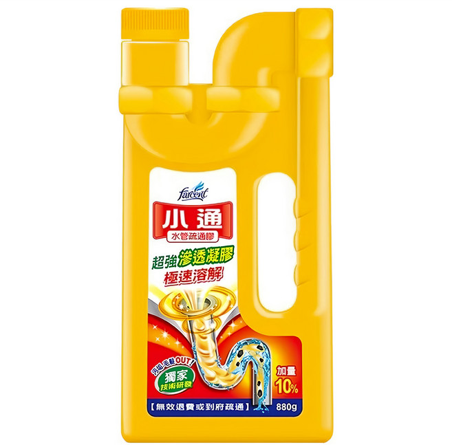 Farcent 花仙子 小通 水管疏通膠, 880g, 1瓶