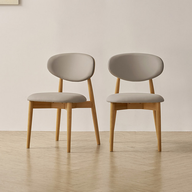 라로퍼니처 보나 고무나무 원목 식탁 의자 방문설치, 메이플