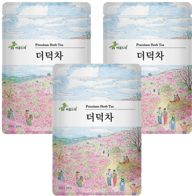 아름드레 더덕차, 1.5g, 25개입, 3개