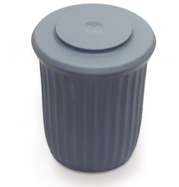 마미스테이블 식품용 실리콘 밀폐용기 다크그레이, 1개, 머핀볼 L