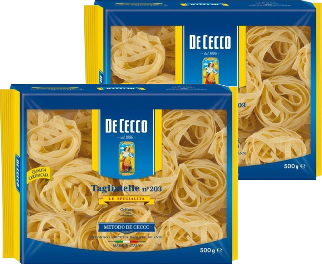 DE CECCO 得科 鳥巢麵, 500g, 2包
