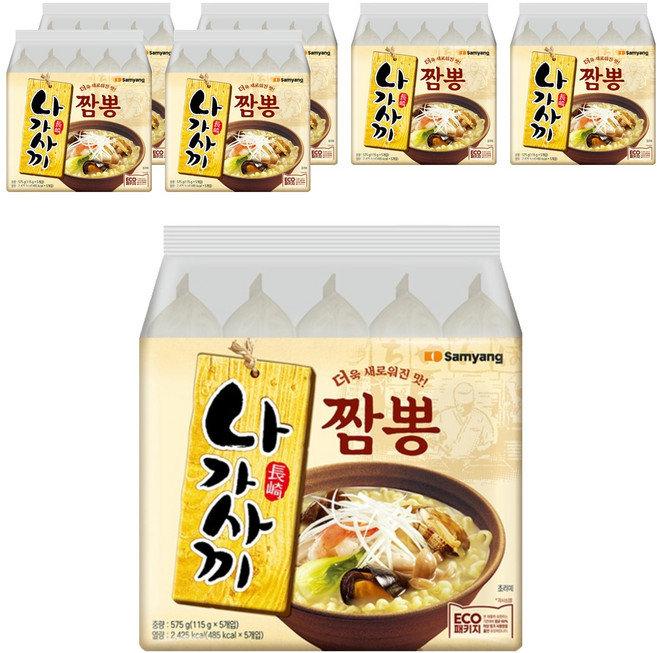 삼양 나가사끼 짬뽕 115g, 35개