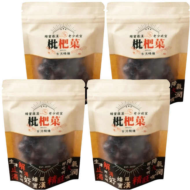 首朝 枇杷菓, 65g, 4包