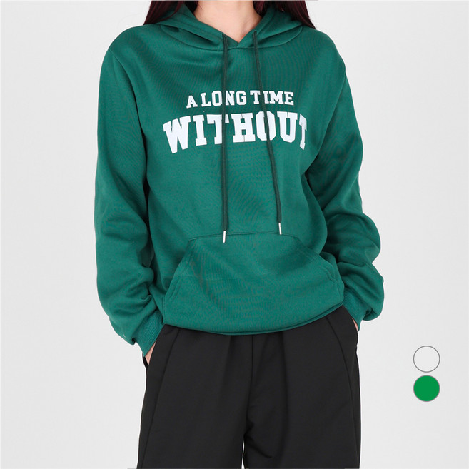 Dotif 女款 Long Time 字母連帽T恤 T25SS1-A1476