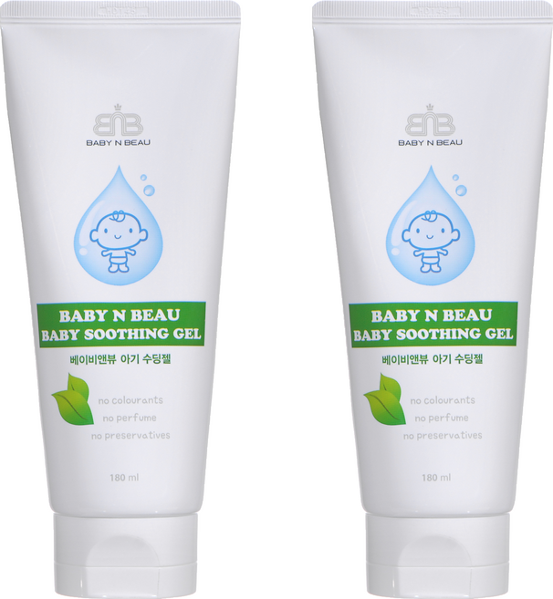 뷰앤뷰 아기 수딩젤, 180ml, 2개