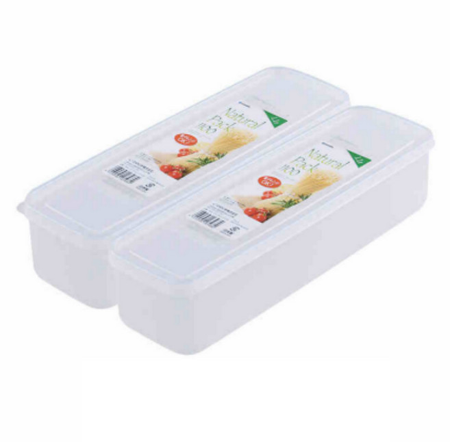 홈모어 다용도 파스타 직사각형 보관함, 2개, 단품