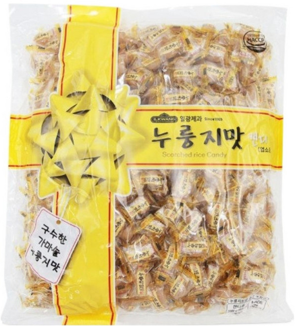 일광제과 구수한 누룽지맛캔디, 2kg, 1개