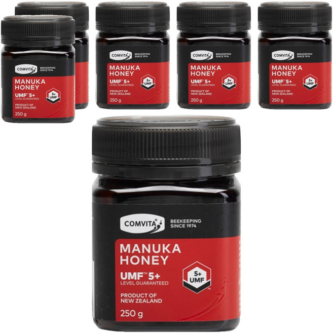 콤비타 UMF 5+ 마누카꿀, 250g, 6개