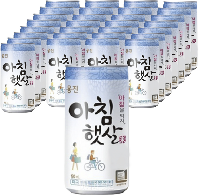 아침햇살 캔, 180ml, 30개