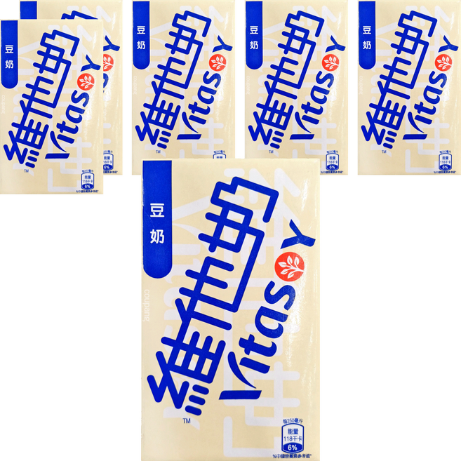 Vitasoy 維他奶 豆奶, 250ml, 6入