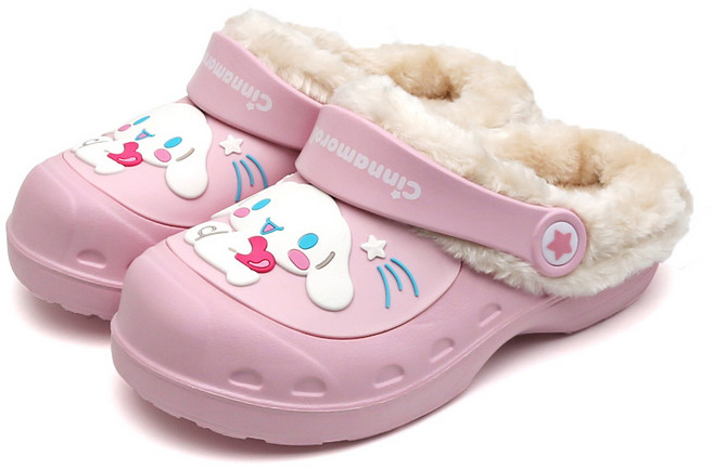 아동용 시나모롤 로라 방한샌들