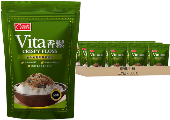康健生機 vita香鬆, 300g, 12包