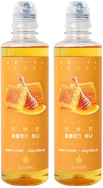 TIVINE 阿洛酮糖 蜂蜜, 520g, 2個