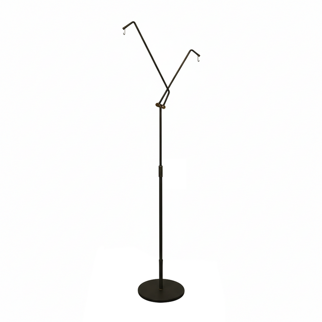 日月鉄工所 山岐燈柱 180cm, 1組, 黑色