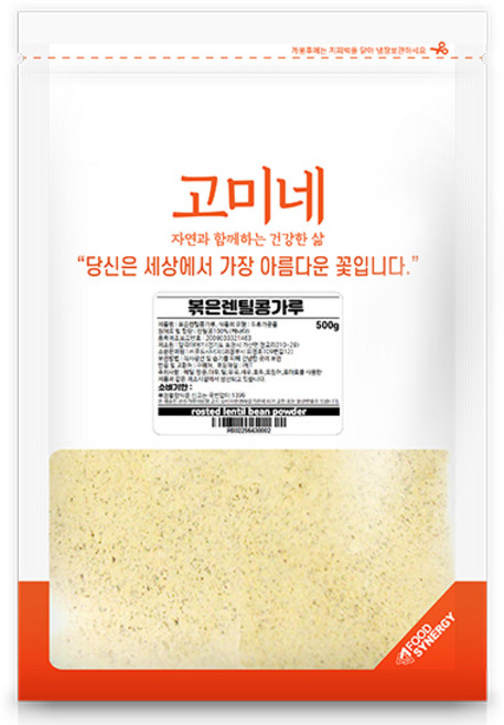 고미네 볶은 렌틸콩가루, 1개, 500g