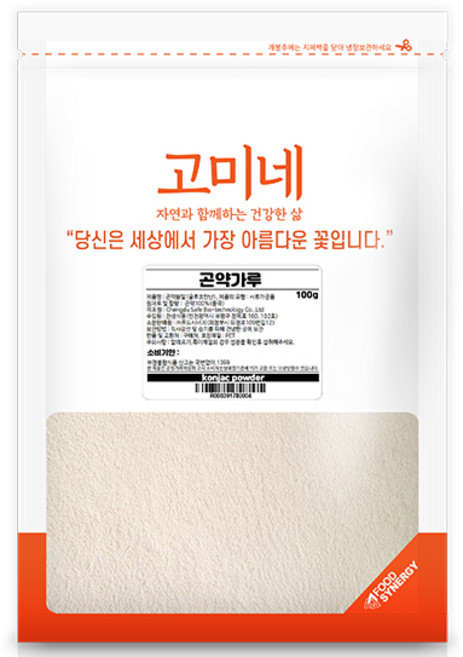 고미네 곤약가루, 100g, 1팩