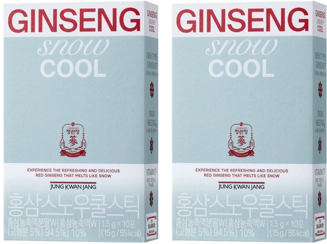 정관장 정품 홍삼스노우쿨스틱 10p, 15g, 2개 - 쿠팡