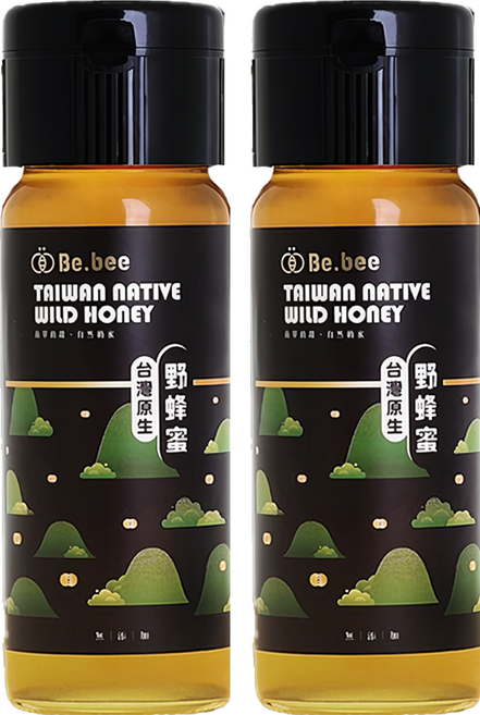 FUNG GUO 蜂國蜜蜂莊園 台灣原生野蜂蜜, 420g, 2瓶