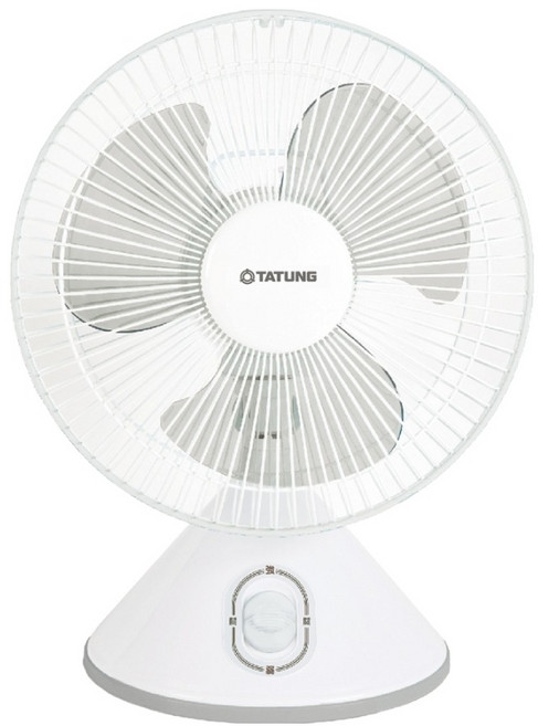 TATUNG 大同 10吋桌扇 TF-D10ER, 白色