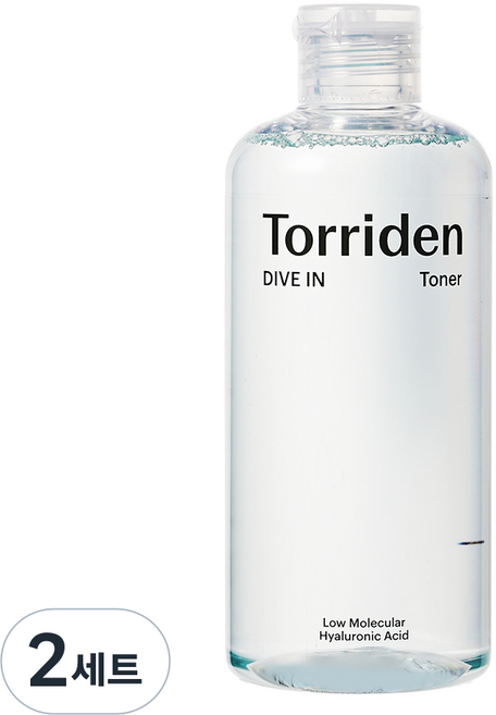 토리든 다이브인 저분자 히알루론산 토너 300ml + 100ml, 2세트