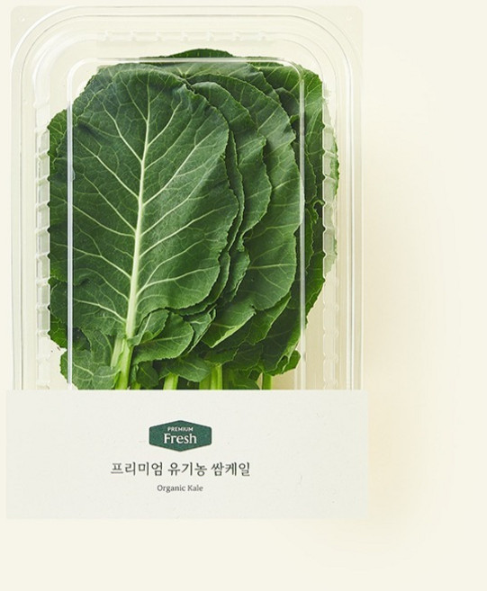 유기농 인증 프리미엄 쌈케일, 100g, 1개