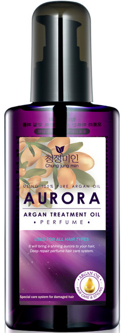 청정미인 오로라 퍼퓸 아르간오일 헤어에센스, 140ml, 1개