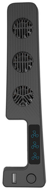 KjH PS5 SLIM主機散熱風扇 副廠, 黑色, 1個