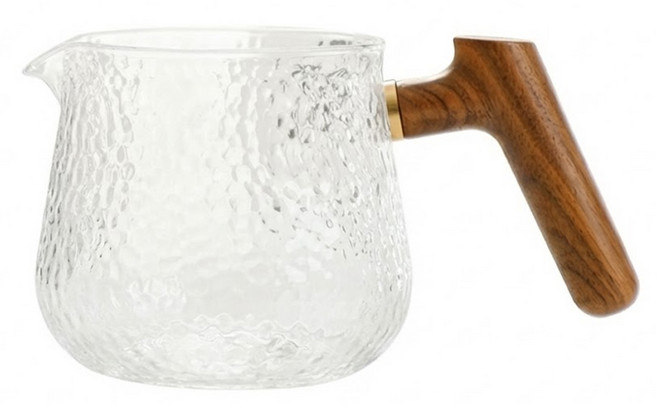 zeroHero 400ml 高硼矽耐熱玻璃 手沖咖啡分享壺, 1個, 分享壺