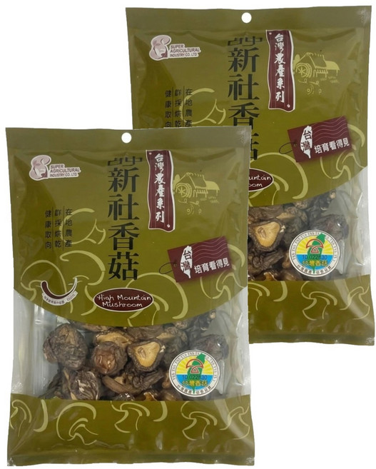 超賀 台中新社香菇, 60g, 2包
