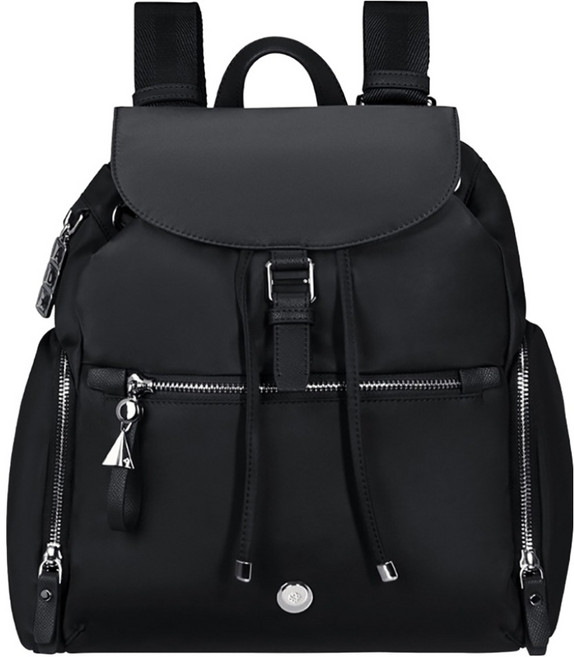 Samsonite 新秀麗 女款 Karisa Ivo 後揹包 3 PKT 1 BUCKLE KP209009, BLACK