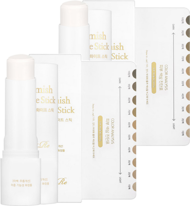 리르 블레미쉬 화이트 스틱, 12g, 2개