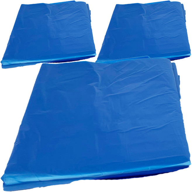 대형 분리수거 평판 봉투 청색, 100L, 150개