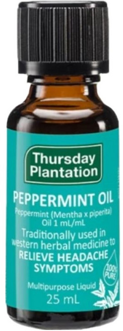 Thursday Plantation 星期四農莊 薄荷精油, 1瓶, 25ml