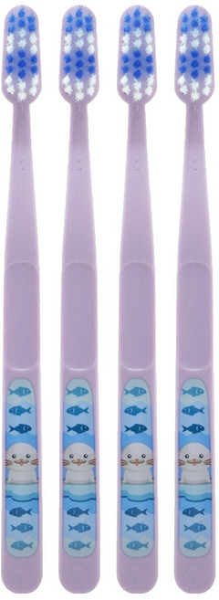 조르단 버디 2단계 어린이 칫솔, 랜덤발송, 1개입, 4개