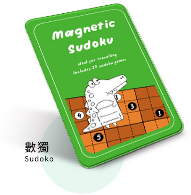 YouRPUZZLE-鐵盒桌遊-數獨G2901, 1入, 135片