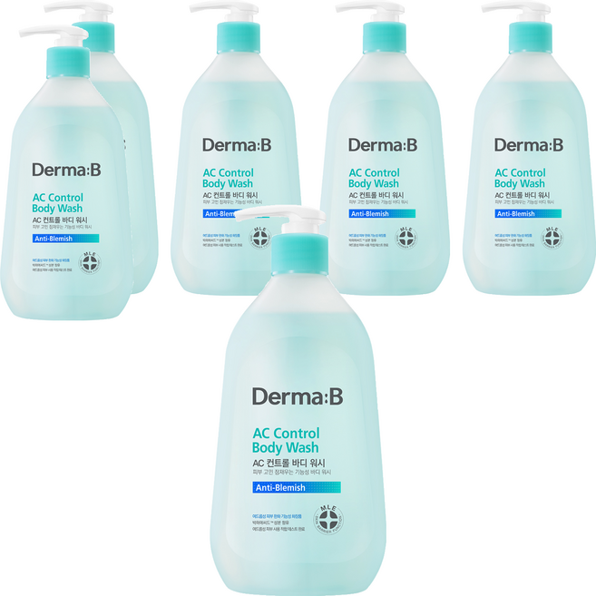 더마비 AC 컨트롤 바디 워시, 420ml, 6개