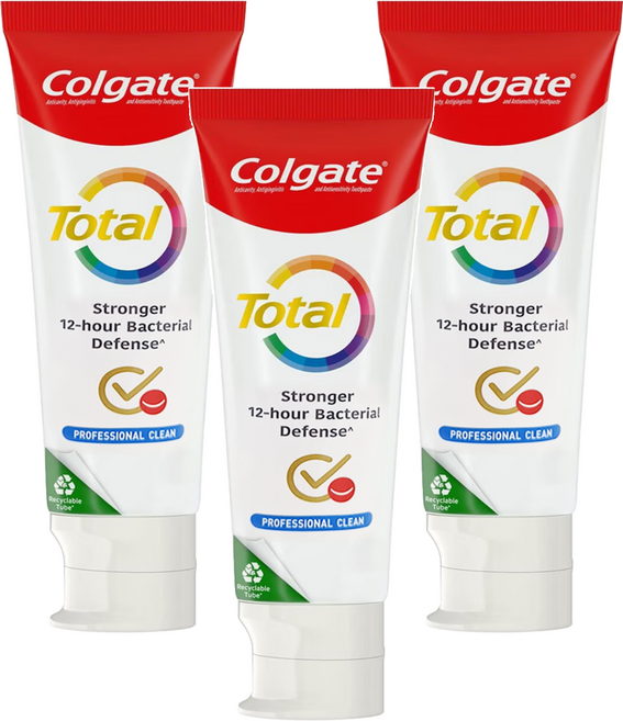 Colgate 高露潔 全效專業潔淨膏狀牙膏, 150g, 3條