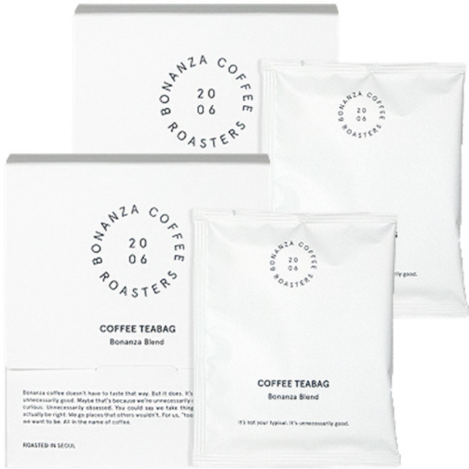 보난자커피 블렌드 티백커피, 2개, 7개입, 10g