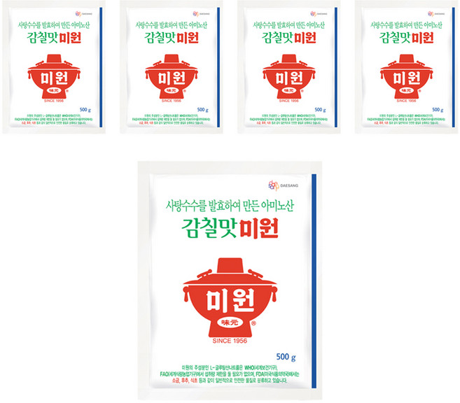 미원 감칠맛미원, 500g, 5개