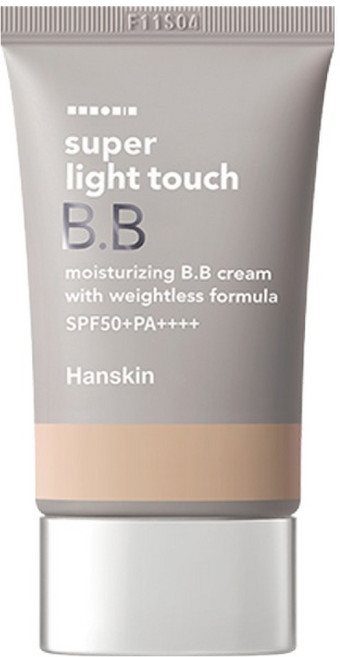 한스킨 수퍼 라이트 터치 비비크림 SPF 50+ PA++++, 상아색, 30g, 1개