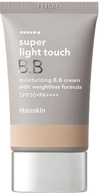한스킨 수퍼 라이트 터치 비비크림 SPF 50+ PA++++, 상아색, 30g, 1개 - 쿠팡