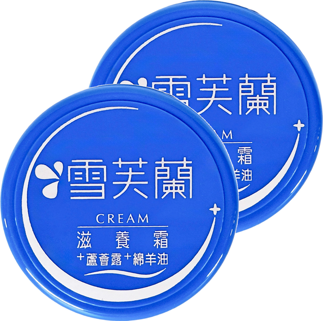 雪芙蘭 滋養霜 含蘆薈露+綿羊油, 120g, 2罐
