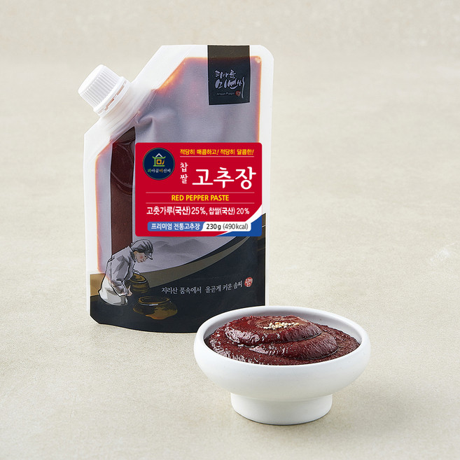 피아골미선씨 찹쌀 고추장, 230g, 1개